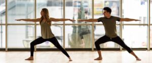 Partner Warrior Yoga